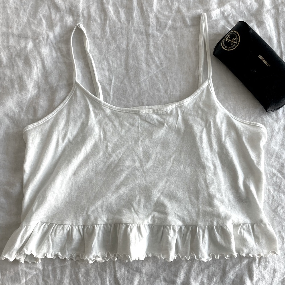 American eagle flowy cropped tank top 🌺